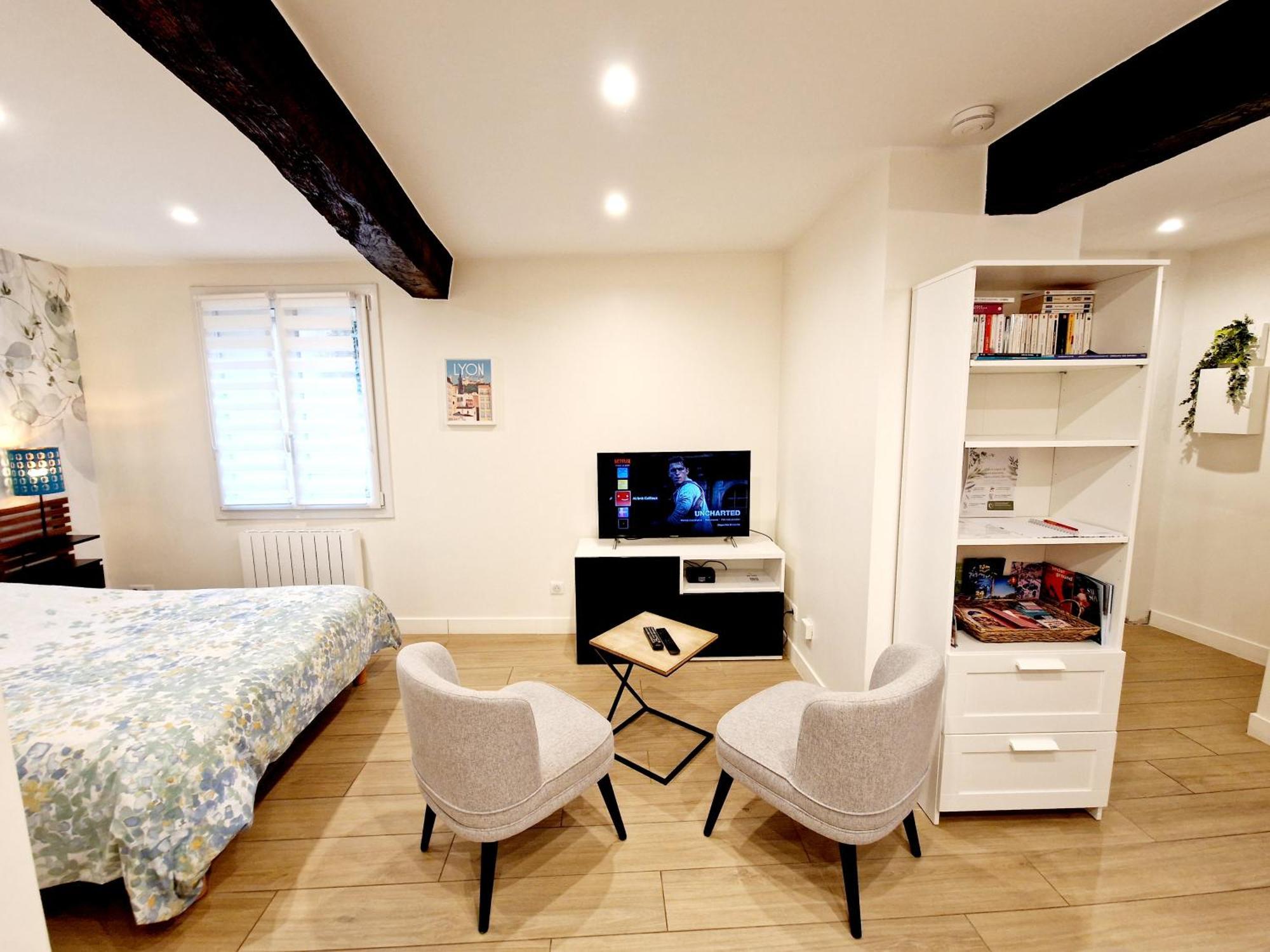 Studio Entierement Equipe Cailloux-sur-Fontaines Buitenkant foto