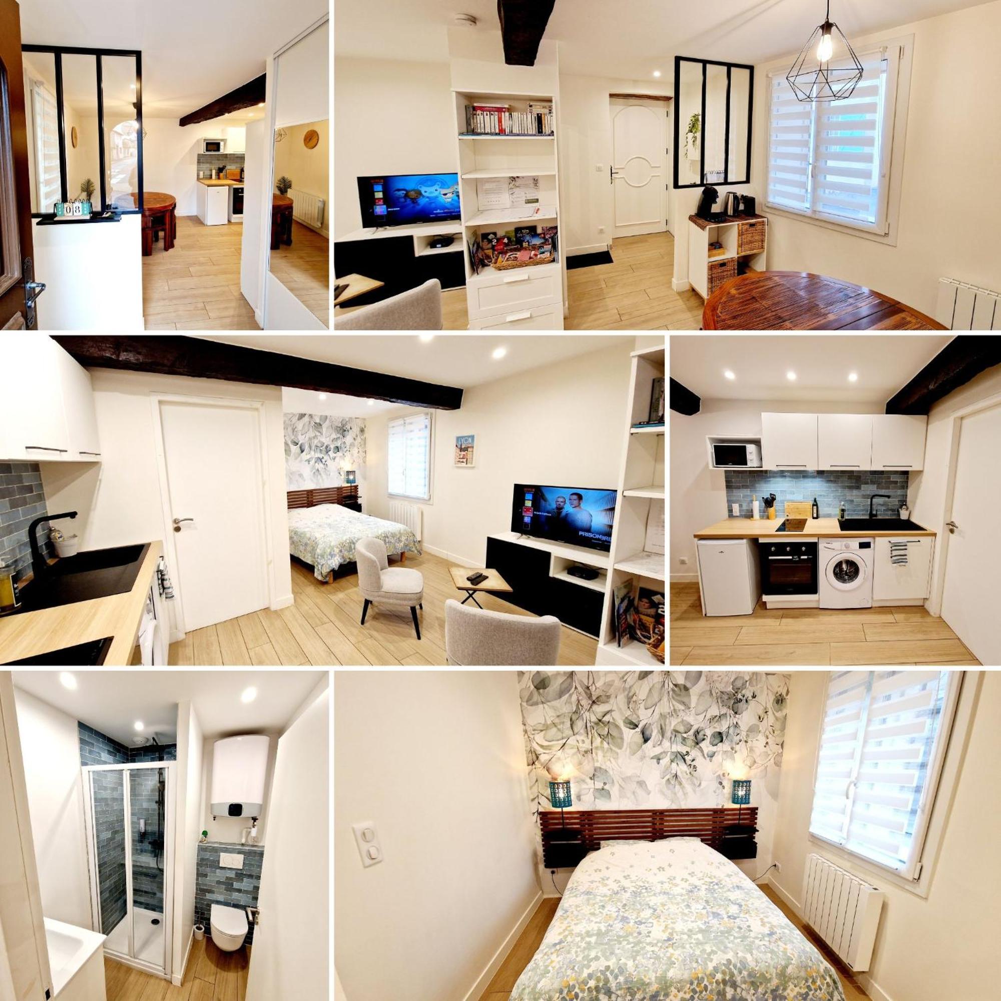 Studio Entierement Equipe Cailloux-sur-Fontaines Buitenkant foto